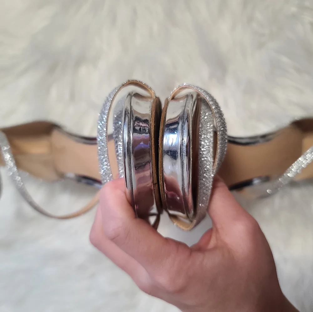Badgley Mischka jewel heels